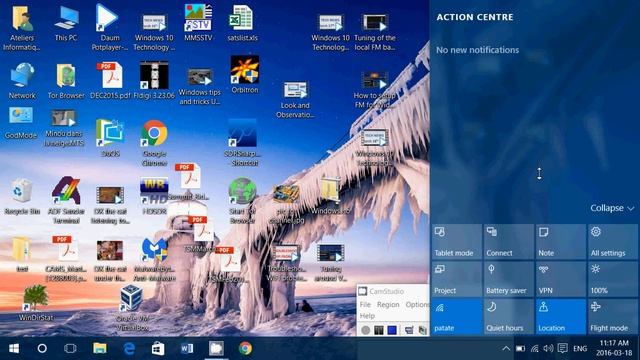 Windows 10 Tips and tricks look at Notifications center and action center смотреть онлайн