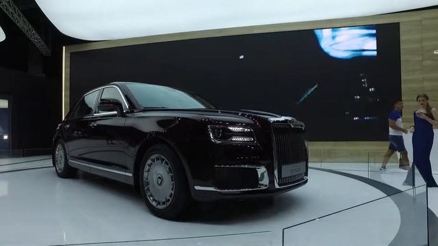 Автосалон 2018 - членовоз "Aurus", dji_0247 смотреть онлайн