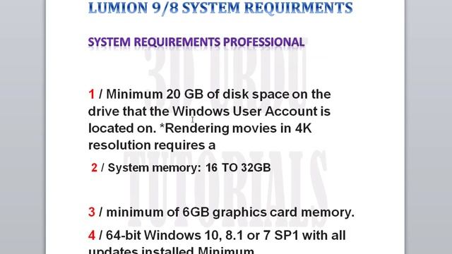 lumion system requirements for beginners | best computer for lumion | 4k Lumion смотреть онлайн