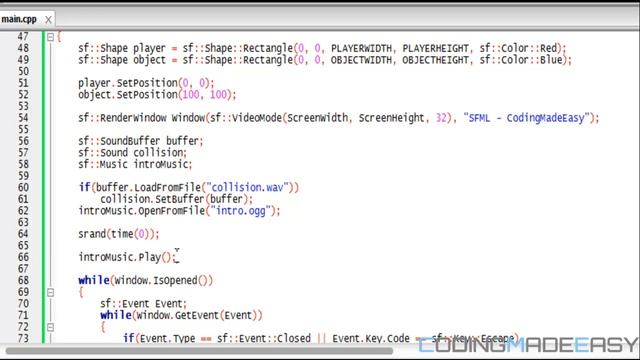 C++ Sfml 1.6 Made Easy Tutorial 22 - Music смотреть онлайн