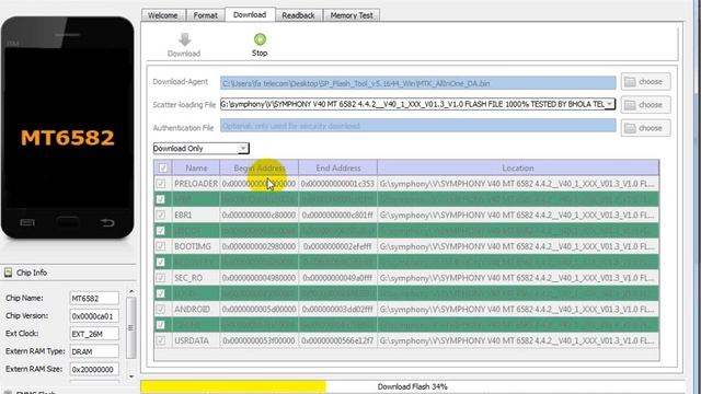 How to symphony V40 Flash SP Tool смотреть онлайн