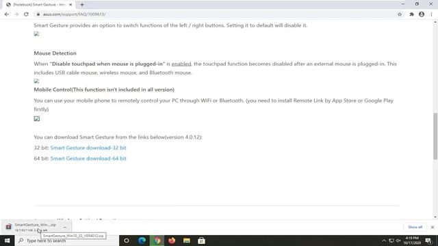 How To Download and Install Asus Smart Gesture In Windows 10/8/7 смотреть онлайн