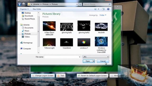 Windows 7: Changing Logon Screen (Vista Compatible) смотреть онлайн