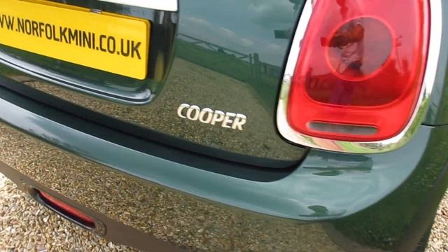 2014 Mini Cooper F56 British Racing Green pepper Pack смотреть онлайн