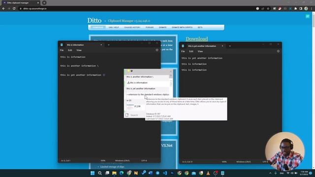 How to use DItto Clipboard Manager (Part 1) смотреть онлайн
