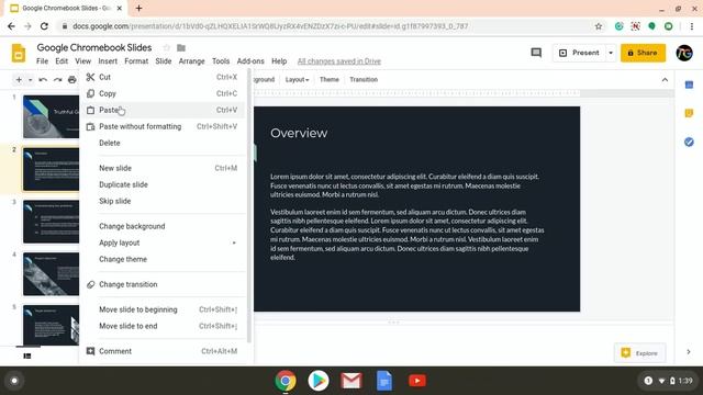 Basics | Google Slides for Chromebook / Mac / Windows (Turn on CC) смотреть онлайн