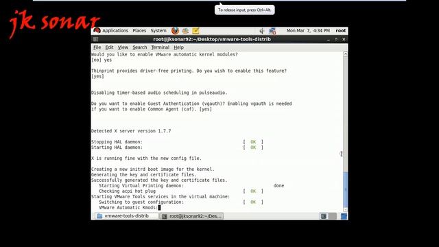 how to installing vmware tools in red hat Linux смотреть онлайн