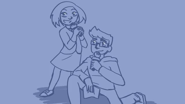 Micheal Goes to Play Rehearsal, a Be More Chill Fan Animatic смотреть онлайн