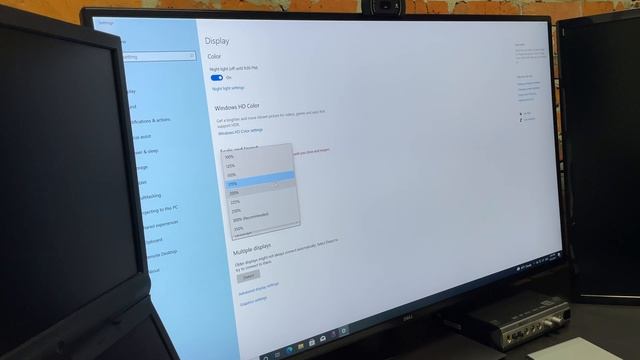 Dell U4320Q: Windows 10 20H2 change the size of text… from 100 to 350 смотреть онлайн