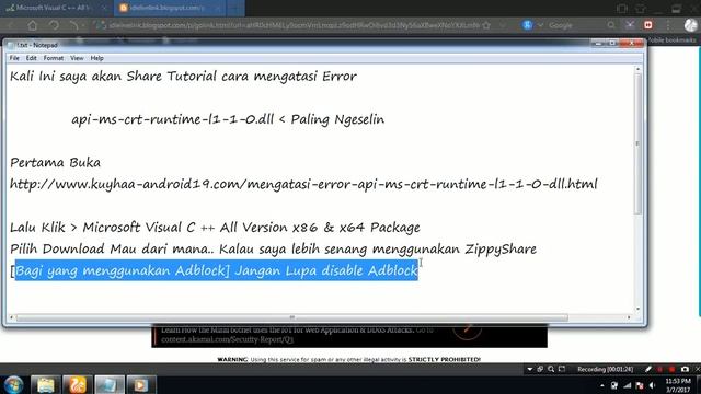 Mengatasi Error api-ms-crt-runtime-l1-1-0.dll смотреть онлайн