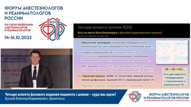 Четыре аспекта фазового ведения пациента с шоком – куда мы идем смотреть онлайн