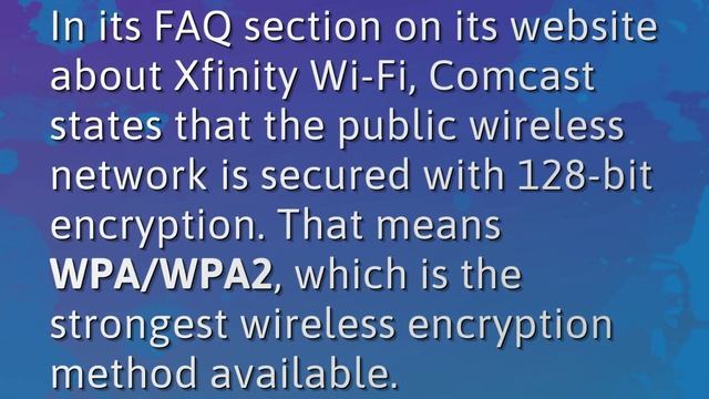 Is Xfinity WiFi WEP or WPA? смотреть онлайн