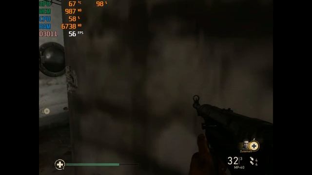 Call of Duty WWII on Radeon HD 7770 смотреть онлайн