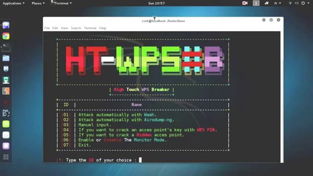 Hack Any Wifi WPA WPA2 Password on Kali Linux With HT WPS Breaker смотреть онлайн