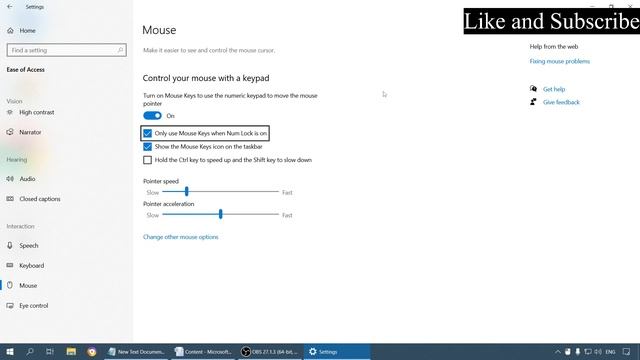 How to Control Mouse Cursor with Keyboard (Use PC without Mouse) смотреть онлайн