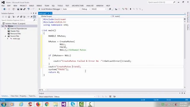 12. CreateMutex API- Windows System Programming in C/C++ смотреть онлайн