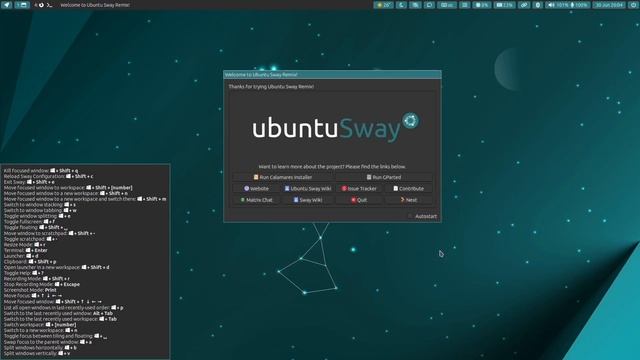 Ubuntu SWAY Remix - Quick look смотреть онлайн