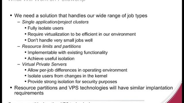 Isolating Cluster Jobs for Performance and Predictability, Brooks Davis, MeetBSD 2008 смотреть онлайн