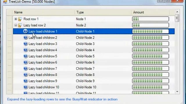 Ajax-like Loading-Panel Winforms PFGrid.NET смотреть онлайн
