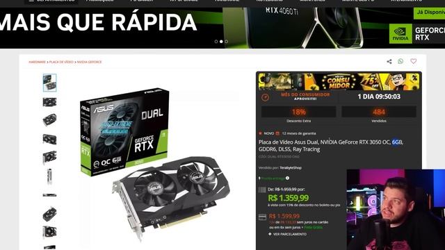 NÃO COMPRE RTX 3050 SEM VER ISSO! смотреть онлайн