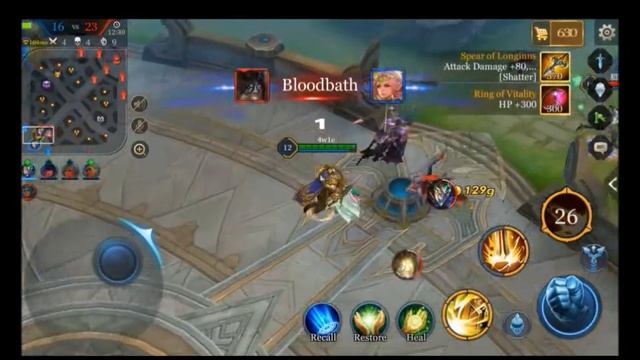 Playing Arena Of Valor Using Bluestack on PC ( Thane rank gameplay 2 games ) #AOVOMG смотреть онлайн
