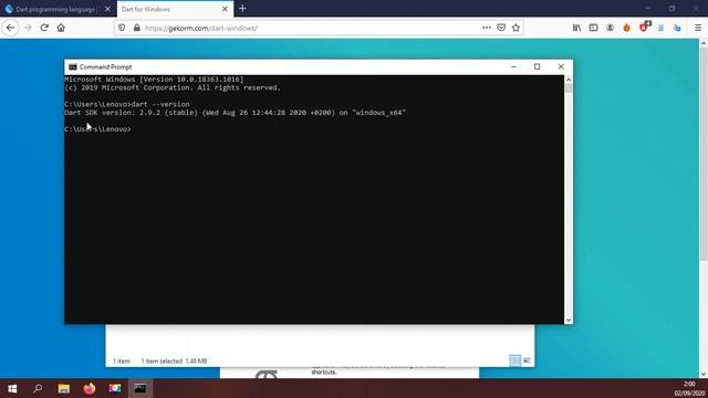 Belajar Dart - Menginstall Dart SDK di Windows смотреть онлайн
