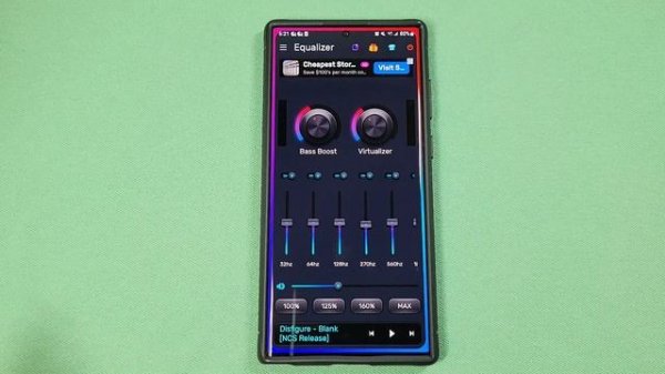 Free bass booster and volume booster app for Android devices smartphones