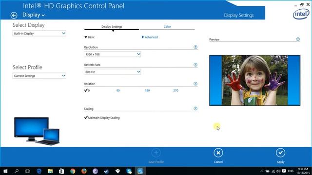 How to Change your Intel HD Graphics Resolution : DeviceTutorials смотреть онлайн