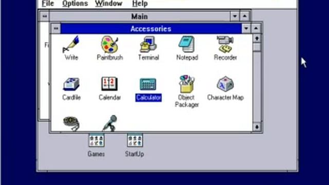 Windows 3.1 (emulator) смотреть онлайн