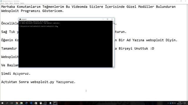 Websploit Kullanımı смотреть онлайн