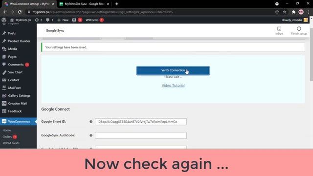 WooCommerce GoogleSync Version 6.0 Connection Settings смотреть онлайн
