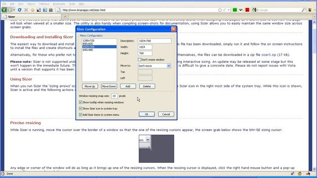 Sizer Utility Resizes Your Windows for YouTube Camtasia Studio Videos смотреть онлайн