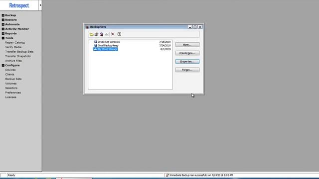 Retrospect Backup for Windows: Cloud Backup Seeding смотреть онлайн