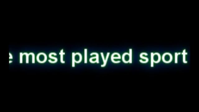 What is the most played sport in Britain ? смотреть онлайн