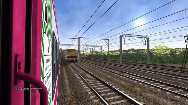 Csmt - Thane Slow Local (Emu) Khandesh New Update || Microsoft Train Simulator смотреть онлайн