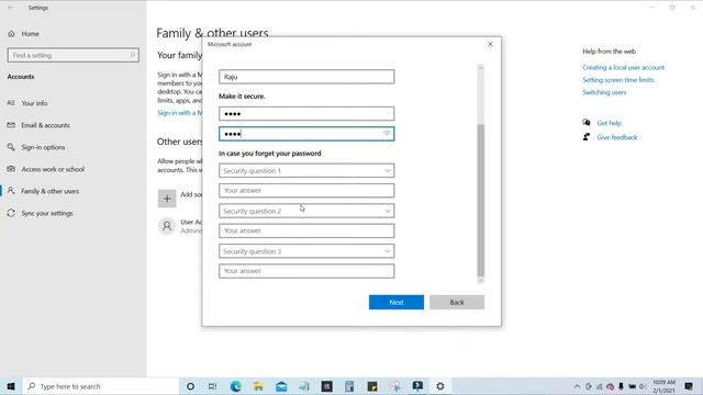 How To Create Multiple User accounts in windows Laptop/Desktop (Windows 7, 7 Ultimate, 10 Home etc. смотреть онлайн