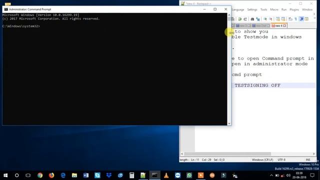 How to disable Testmode in Windows 10 смотреть онлайн