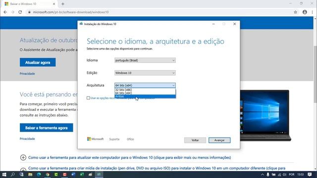 Como Ter a Imagem ISO Oficial do Sistema Windows 10 20H2 de 32 Bits смотреть онлайн