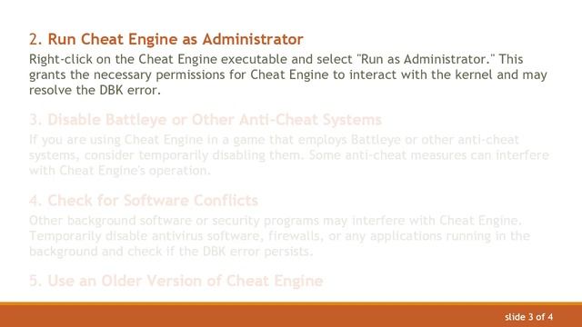 Fixing DBK Error in Cheat Engine: A Troubleshooting Guide смотреть онлайн