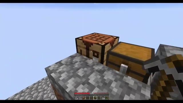 let's get started, make cobblestone generator | minecraft skyblock timelapse part 1 | Crafties смотреть онлайн