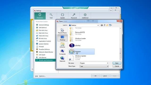 How to add exclusions in your Kaspersky PURE 2.0 смотреть онлайн