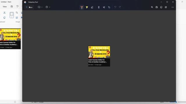 How to take a screenshot in Windows 11 | Take Screenshot in Windows using shortcuts or Sniping Tool смотреть онлайн