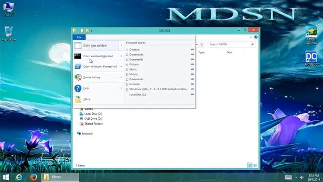 How to run command prompt as administrator in 4 easy way like context menu, Start Menu etc.. смотреть онлайн