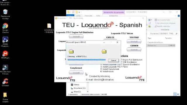 Como descargar e Instalar Loquendo 2018, 32 y 64 bit (Por MEGA) Fácil de Instalar смотреть онлайн