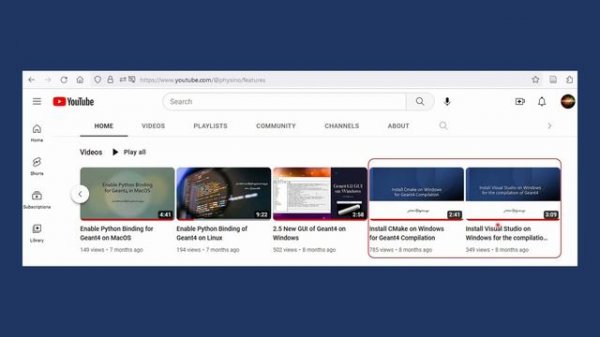 VS Code for Geant4 Application Development