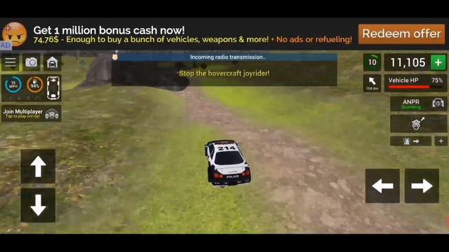 Stop The Swift Hovercraft - Cop Duty Police Car Simulator - Android Gameplay смотреть онлайн