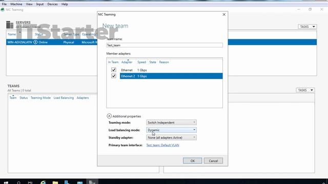 4. Configuring NIC Teaming in Windows Server 2019 смотреть онлайн