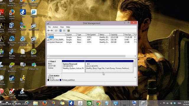 How to create a second volume hard drive partition on windows 8 os смотреть онлайн