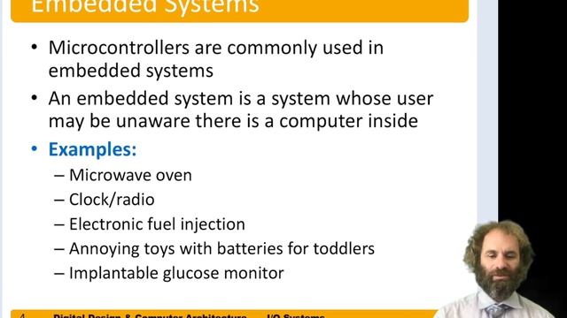 DDCA Ch9 - Part 1: Embedded Systems Introduction смотреть онлайн